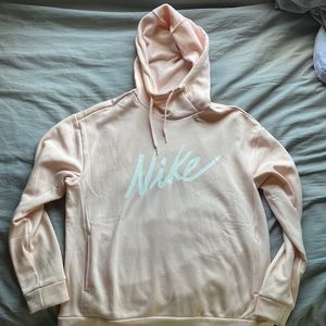 Light Pink Nike Hoodie Brand Nee